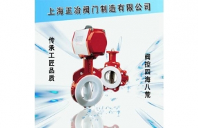 气动对夹式蝶阀